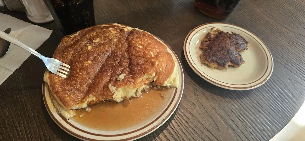 Two Pancakes with Sausage Patty